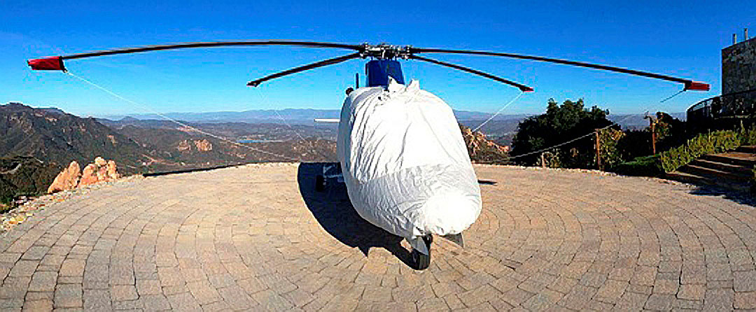 Agusta 109 Mk II+ Bubble Cover and Blade Tie-downs