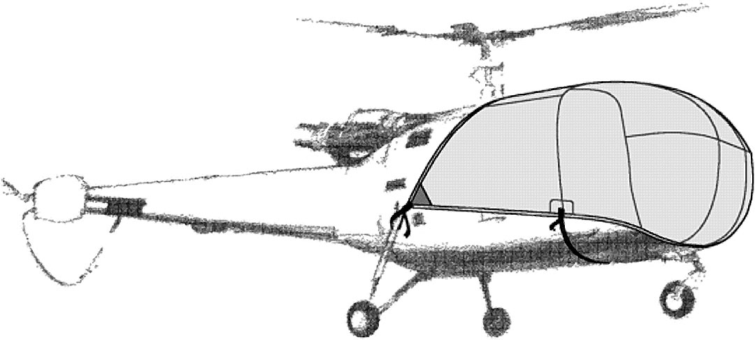 Bubble Cover for the Alouette III