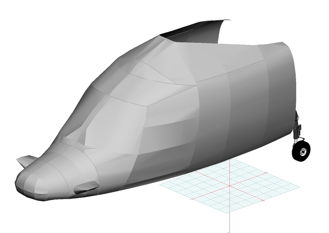 EC155 Bubble Cover (3D Model)