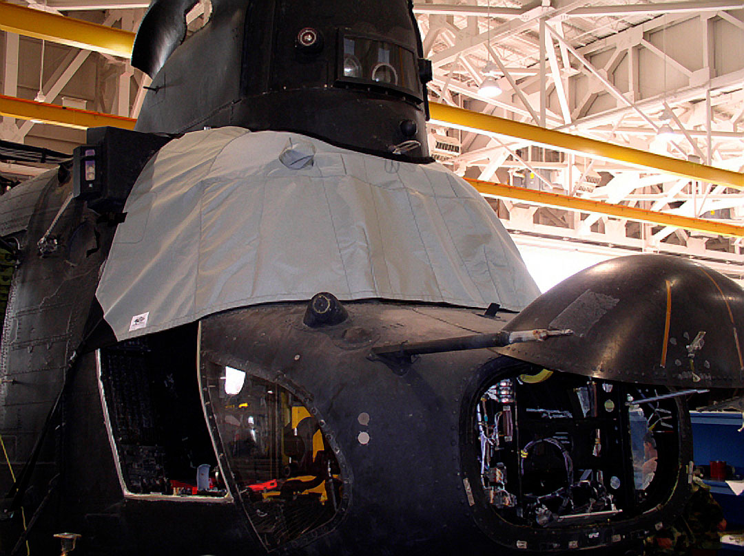 Boeing Vertol CH-47 Windshield/Cockpit Cover