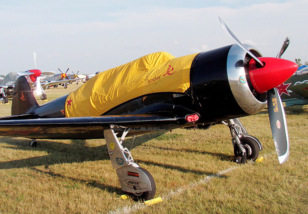 Yak 11 Canopy Cover, Plugs & Pitot Covers