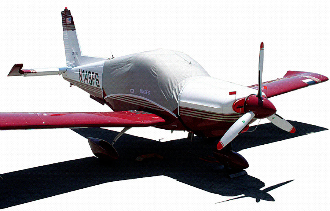 Zlin 143 Canopy Cover and Engine Plugs