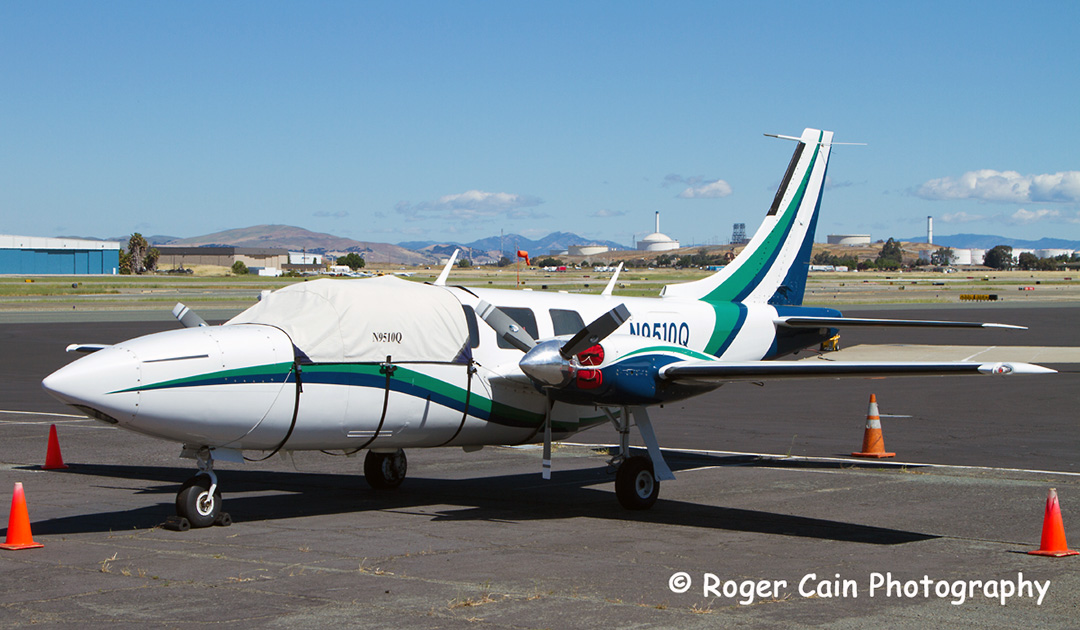 Piper Aerostar Cockpit Cover and Engine Inlet Plugs