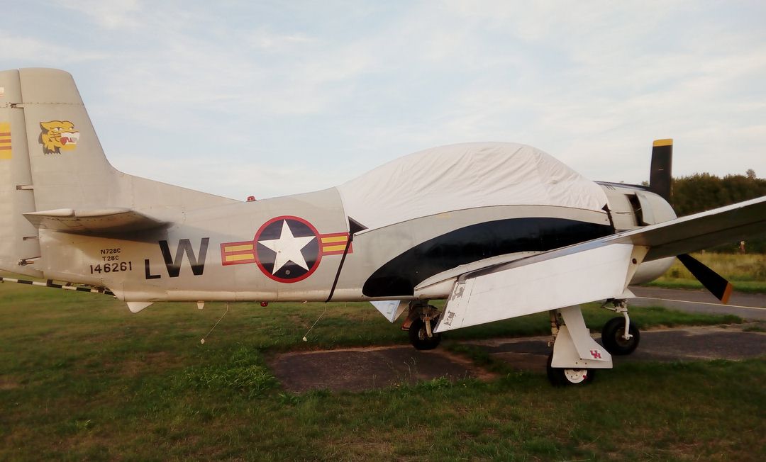 1957 North American T28C Canopy Cover