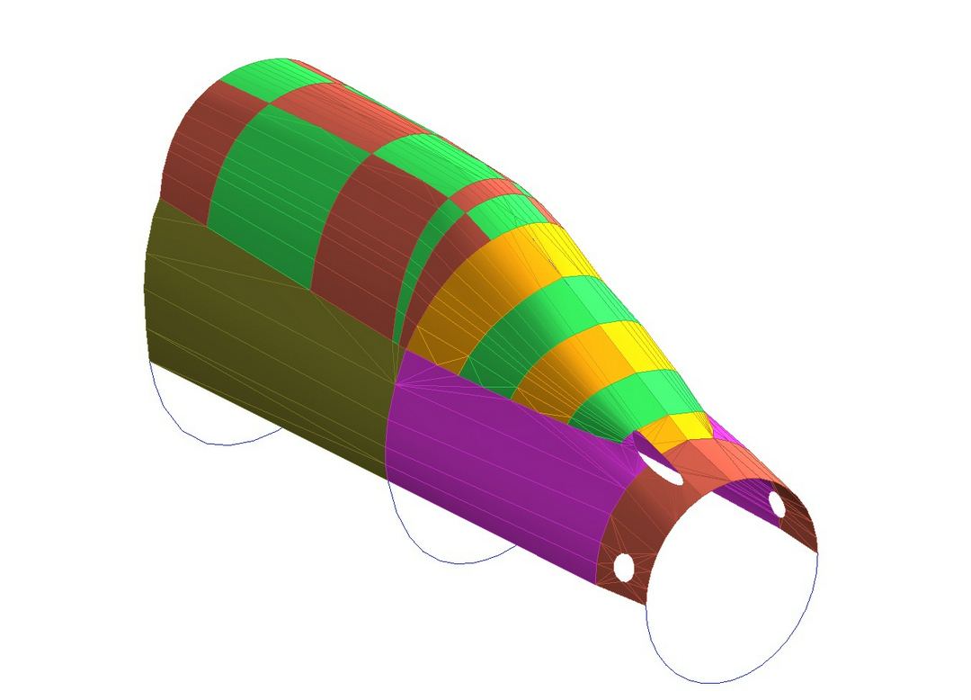 Mirage F1C, Single Seat, Canopy Cover, 3D model