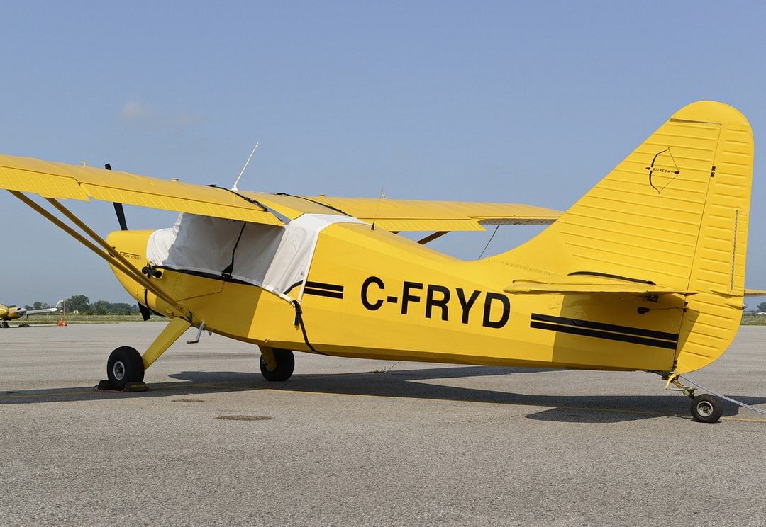 Stinson 108 Voyager Canopy Cover, Wrap-Around Type