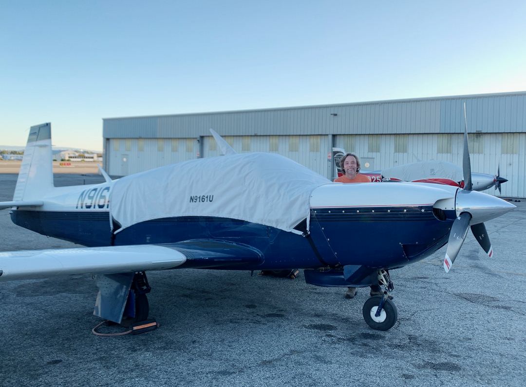 Mooney M20M Canopy Cover