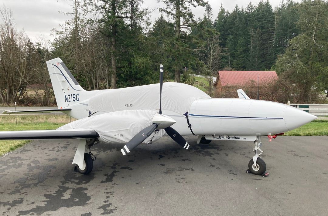 Cessna 421C Canopy & Engine Covers