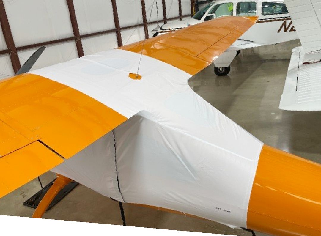 Aeromarine Merlin Over-Top Canopy Cover, test fit cover