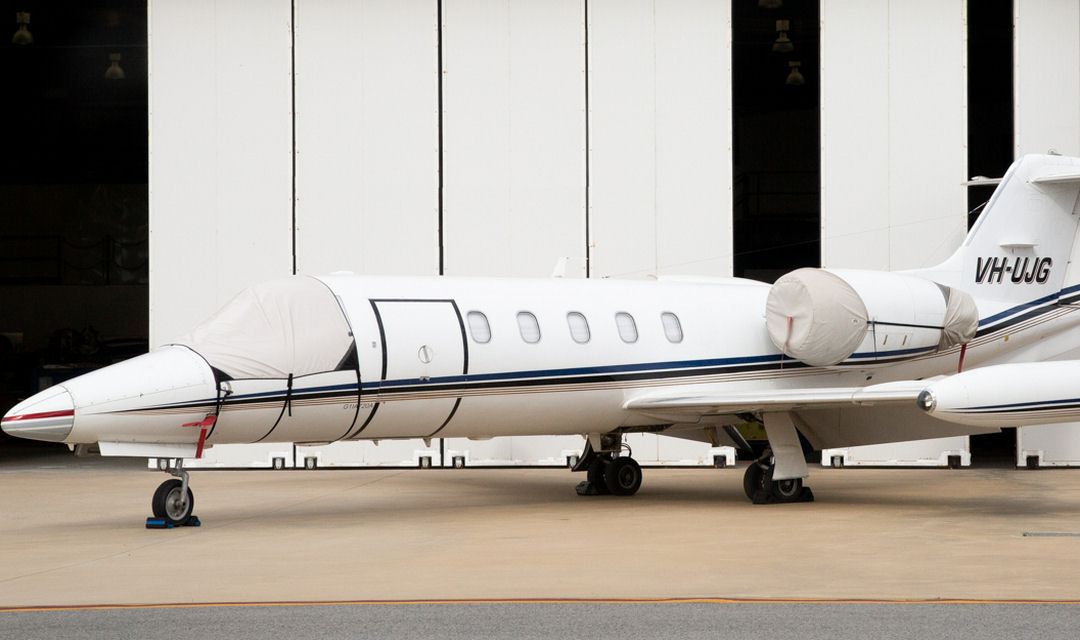 Lear 60 Cockpit Cover, Tri-Fold Engine Covers