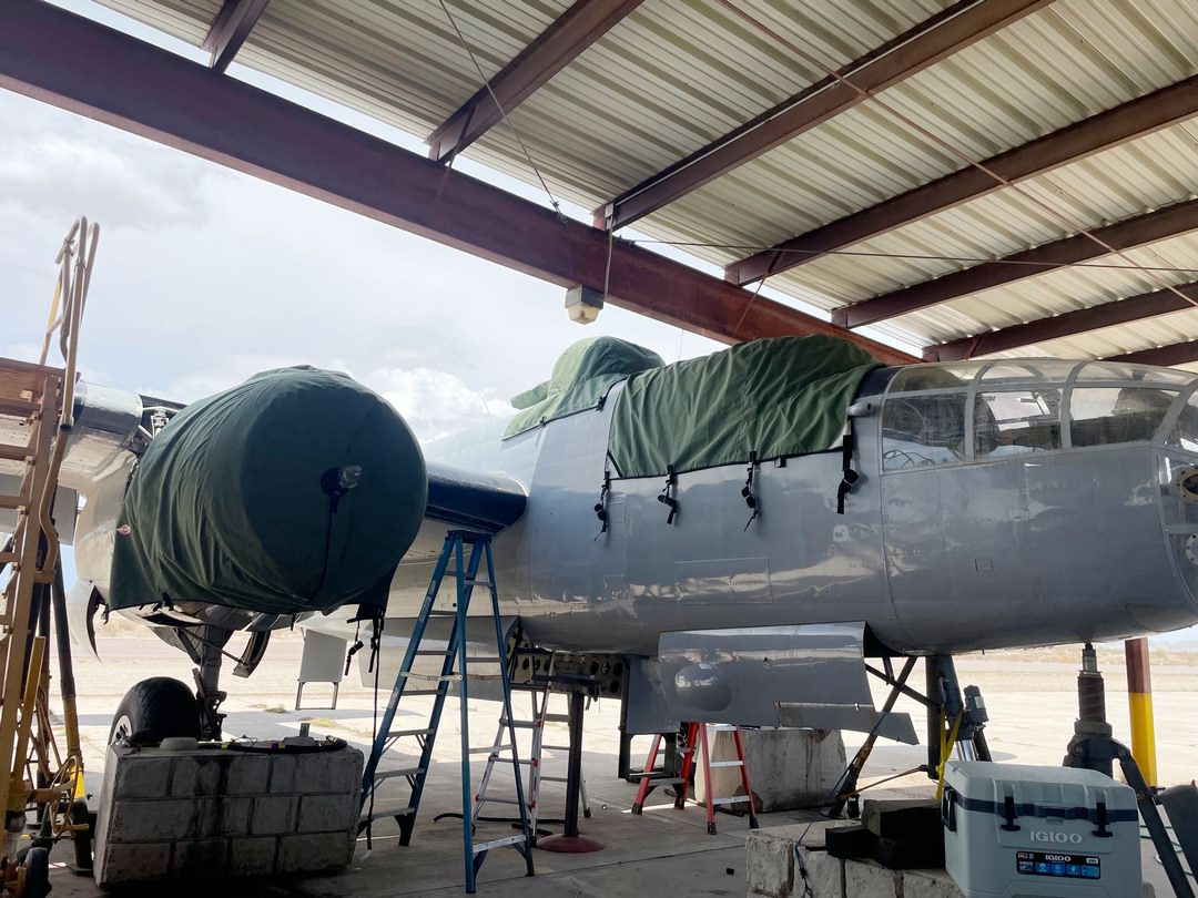 Mitchell B25 Cockpit, Turret & Engine Covers