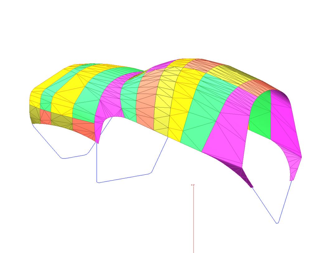 SAW Revo Canopy Cover w/fwd extension, 3D model