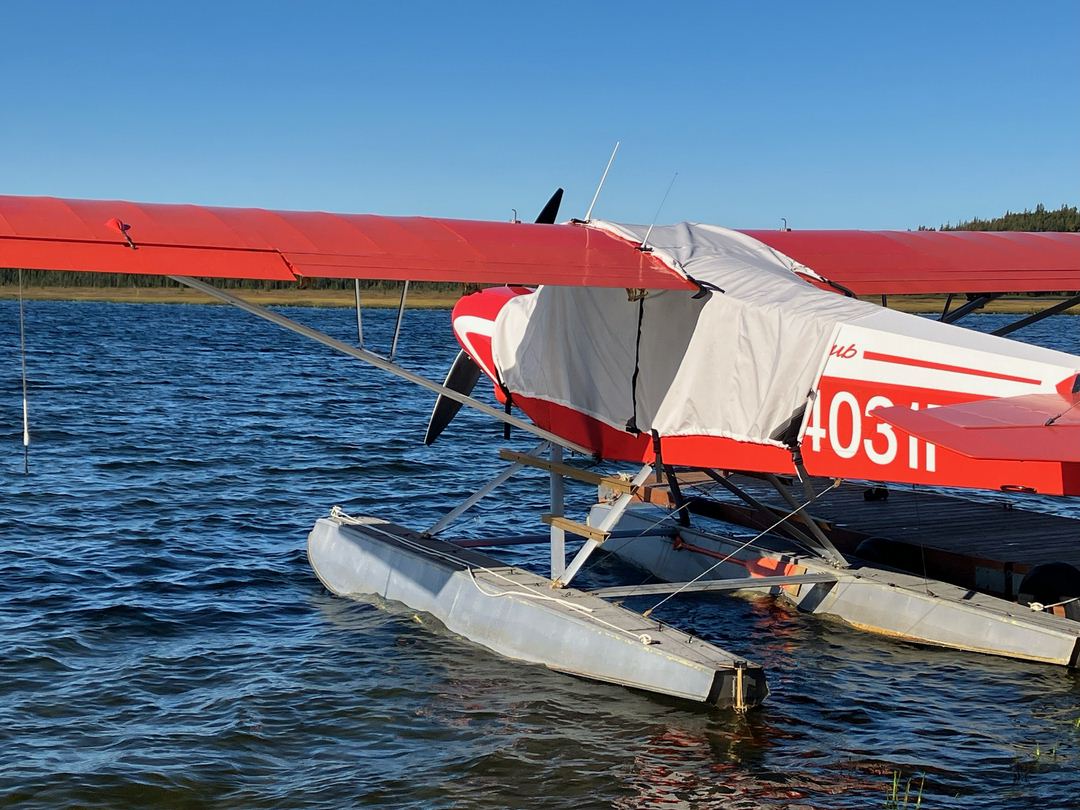 Piper PA-18 Super Cub Canopy Cover, Over Top Type
