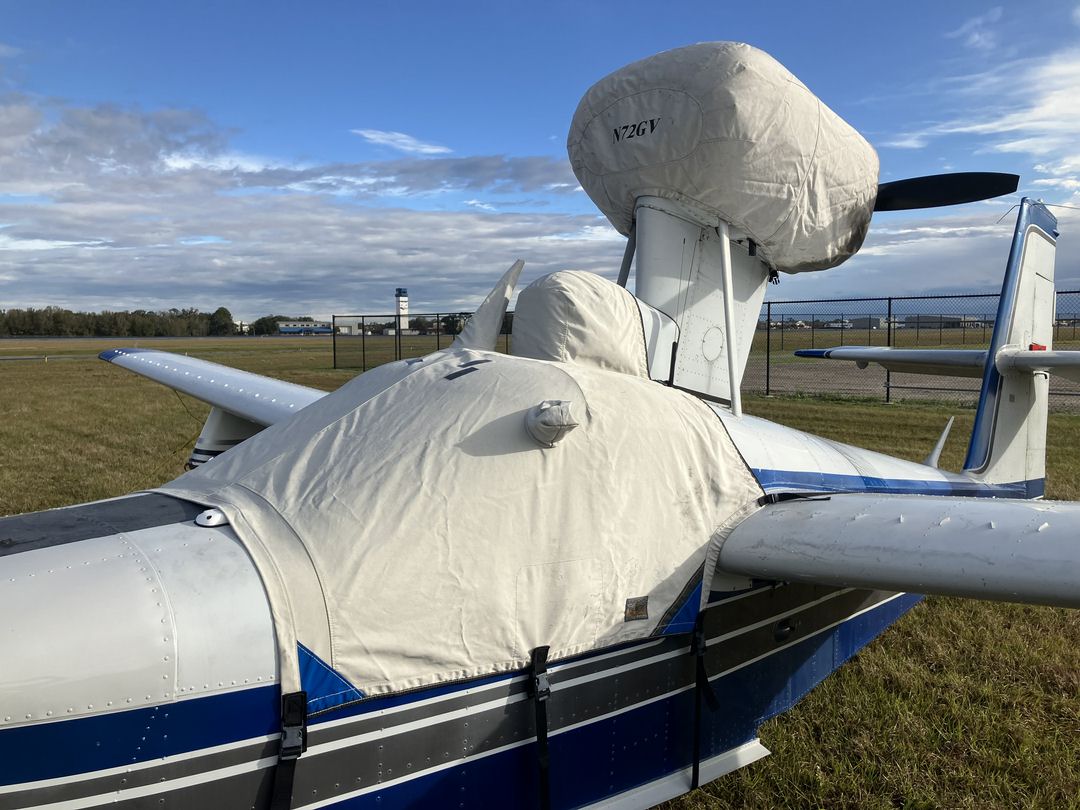 Lake LA-4 Canopy/Heater Box Cover, Engine Cover