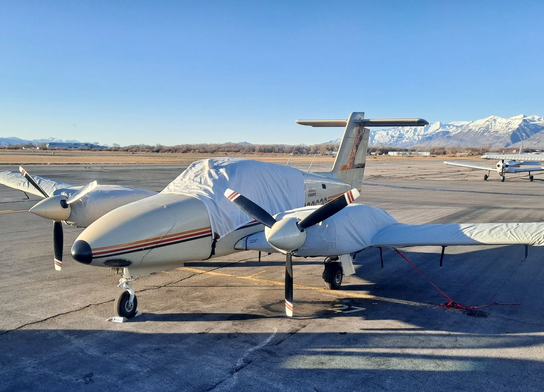 Piper PA-44 Wing/Engine Covers, Canopy Cover