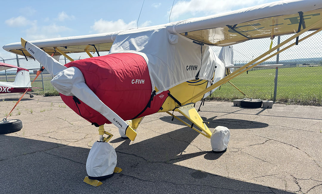 Piper Clipper, Pacer, Tri-Pacer, Vagabond, Colt: PA-15, 16, 20, 22 Canopy Cover, Wrap-Around