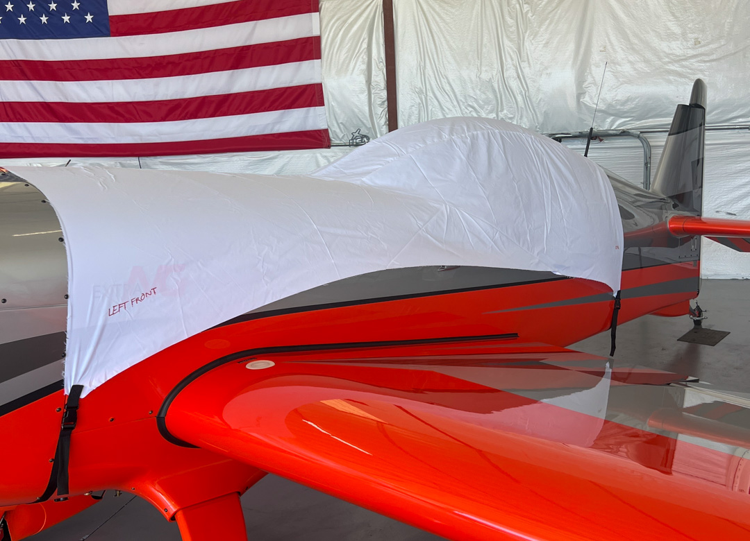 Extra NG Canopy Cover, Single Place Model, test fit cover