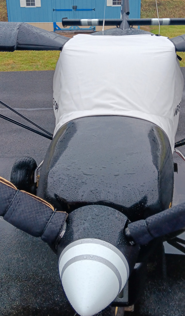 ZENITH STOL CH 701 Canopy Cover, Over Top Type, Belly Strap Type